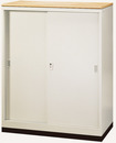 J124-33 3尺拉門木紋隔間櫃