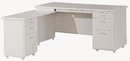 J089-02L型辦公桌(附三抽式側邊桌)160