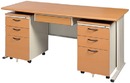 J076-14TH-木紋主管桌