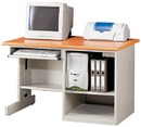 J108-03直立式木紋電腦桌(附插座)