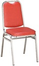 J198-09 電鍍紅皮猛士椅