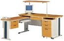 J071-01 CH-L型木紋秘書桌