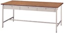 J114-07 木紋檯面三抽固定式工作桌